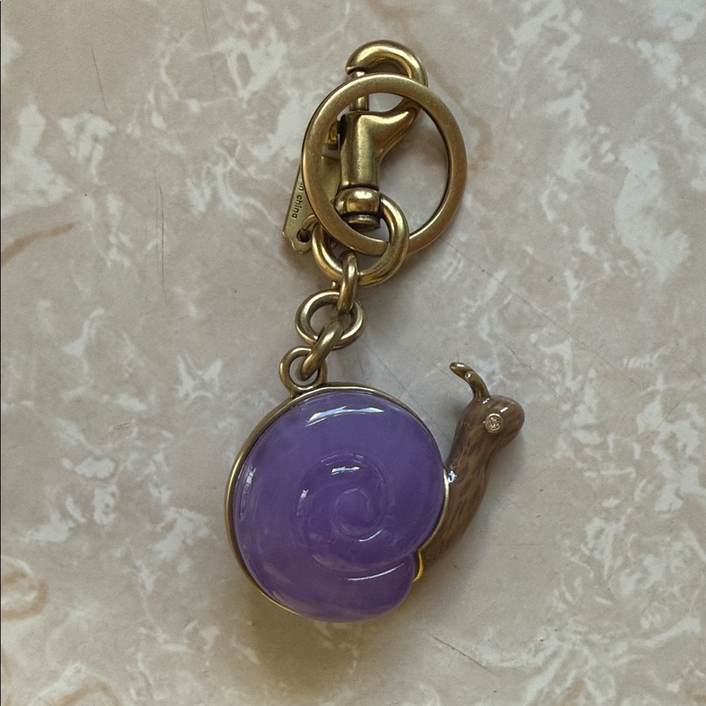 Coach Snail Bag Charm